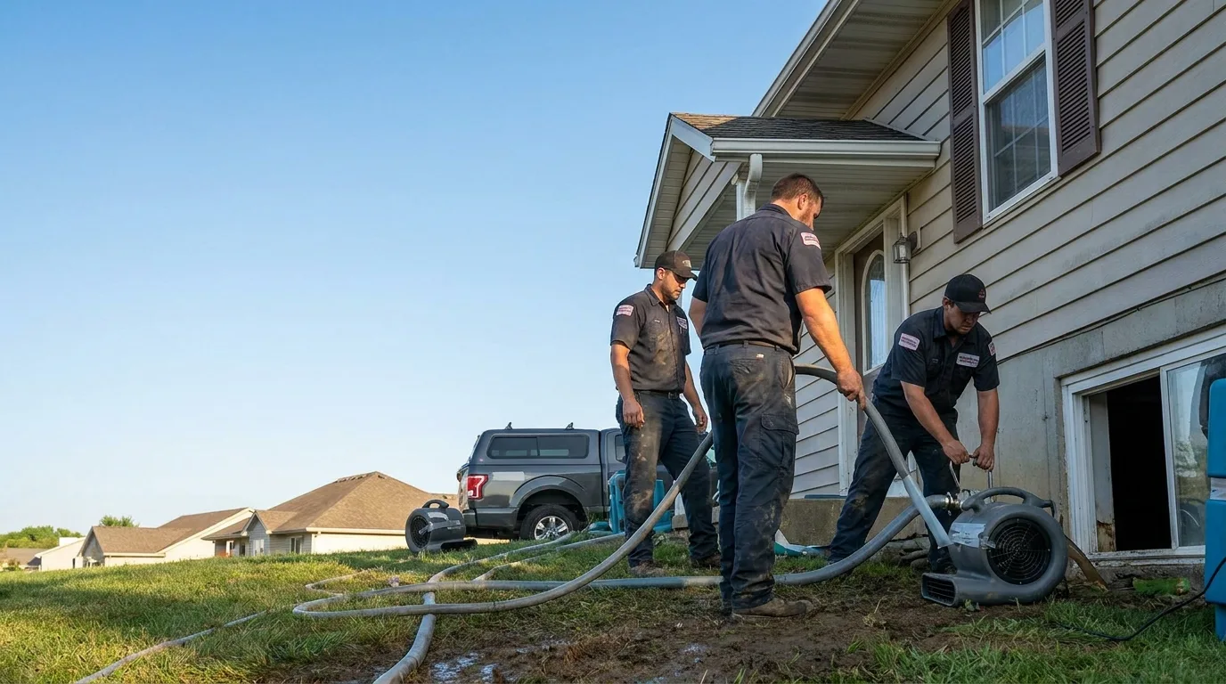 Water Removal in Pittsburg, KS near me